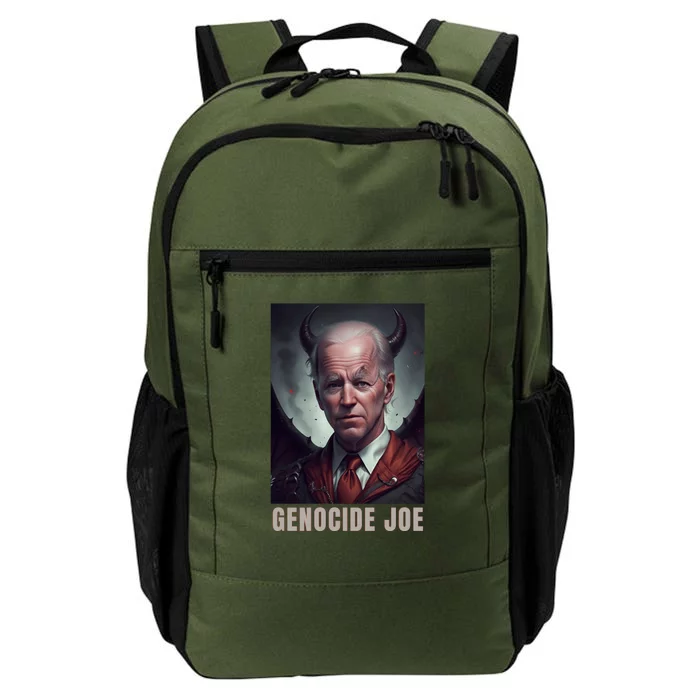 Genocide Joe Impeach Biden Palestine Gaza Daily Commute Backpack