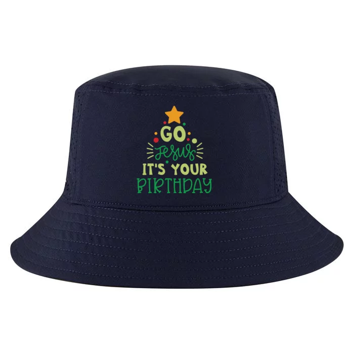 Go Jesus Its Your Birthday Christmas Cool Comfort Performance Bucket Hat