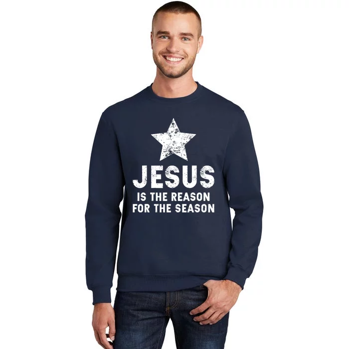 Girls Jesus Is The Reason For The Season Christmas Christian Sweatshirt