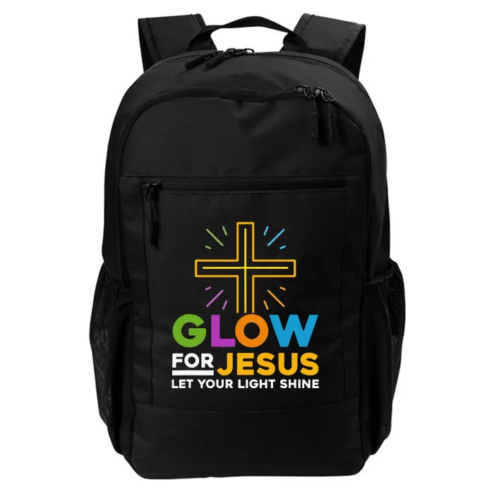 Glowfor Jesus Let Your Light Shine Faith Cross Christian Daily Commute Backpack