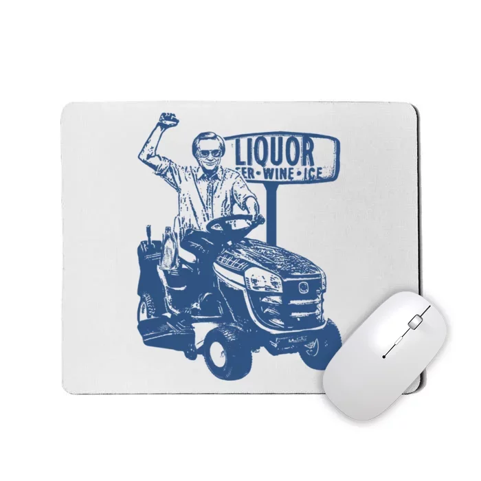 George Jones Lawn Mower Mousepad