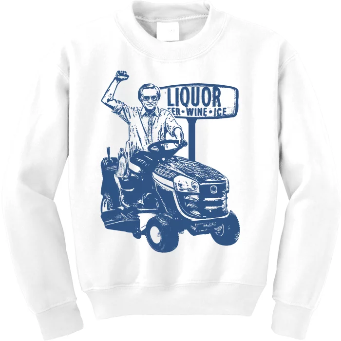 George Jones Lawn Mower Kids Sweatshirt