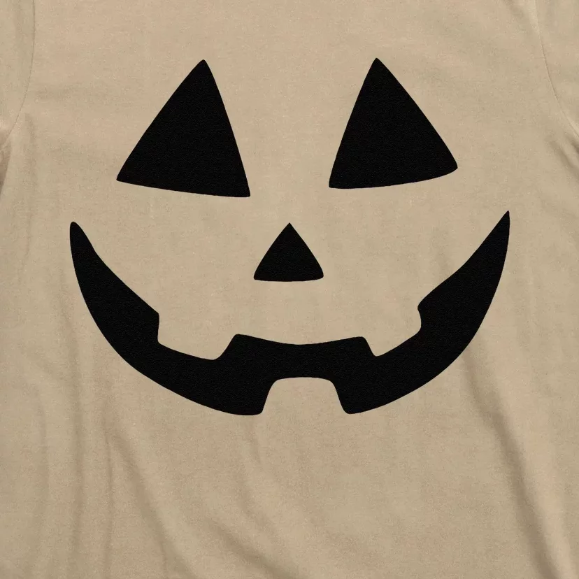 Giant Jack O Lantern Face Halloween Pumpkin Fun T-Shirt