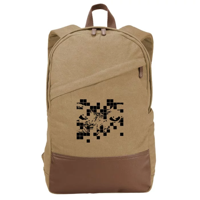 G Jones Paths Cotton Canvas Backpack