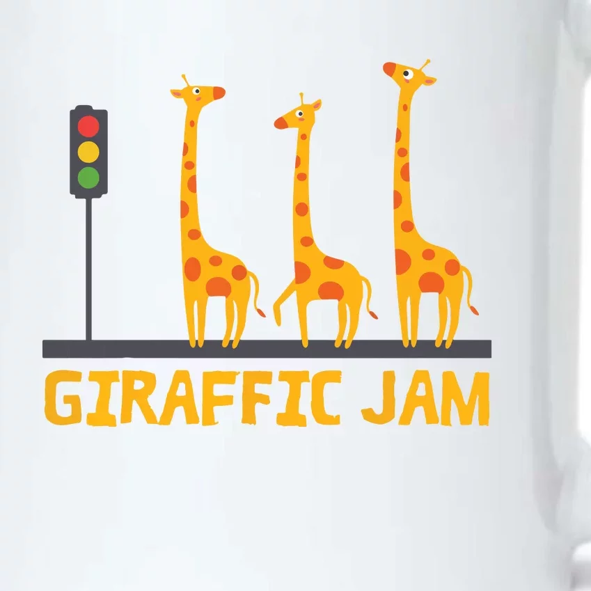 Giraffic Jam Shirts For Who Loves Giraffes Black Color Changing Mug