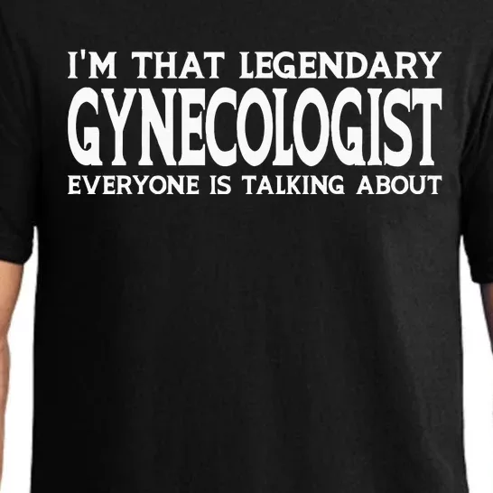 Gynecologist Job Title Employee Funny Worker Gynecologist Pajama Set