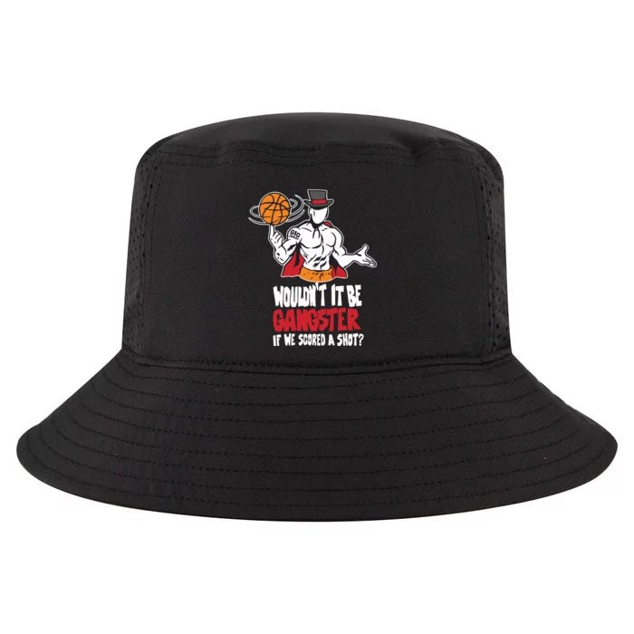 Gic January WouldnT It Be Gangster If We Scored A Shot Cool Comfort Performance Bucket Hat