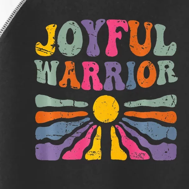 Groovy Joyful Warrior Kamala 2024 Joyful Warrior Waltz Toddler Fine Jersey T-Shirt