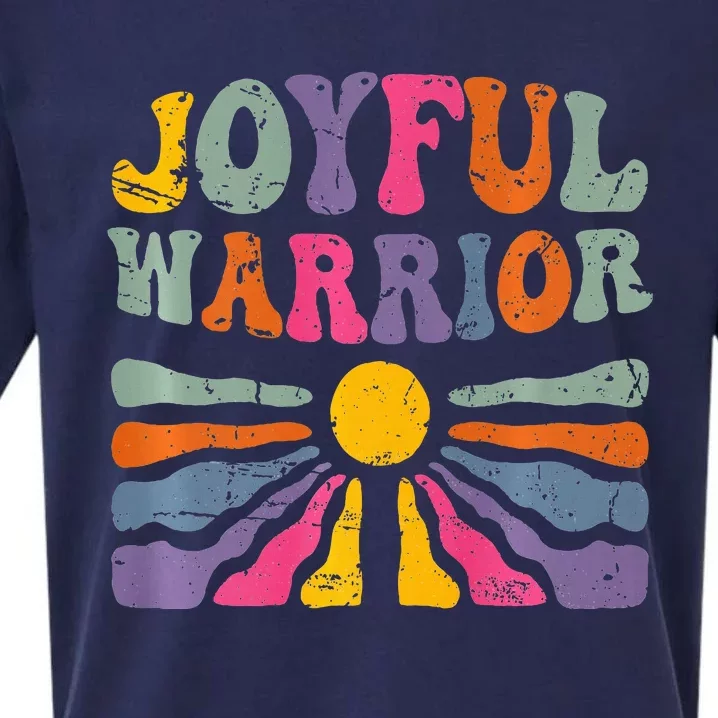 Groovy Joyful Warrior Kamala 2024 Joyful Warrior Waltz Sueded Cloud Jersey T-Shirt