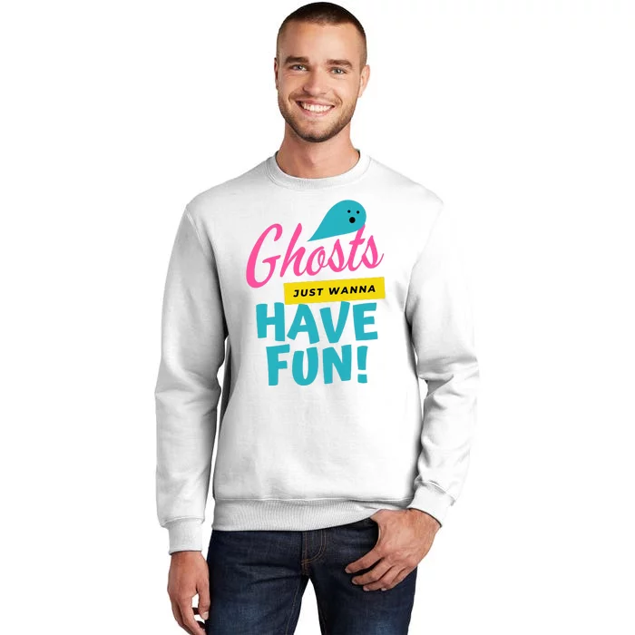 Ghosts Just Wanna Have Fun Cute Halloween Sweatshirt