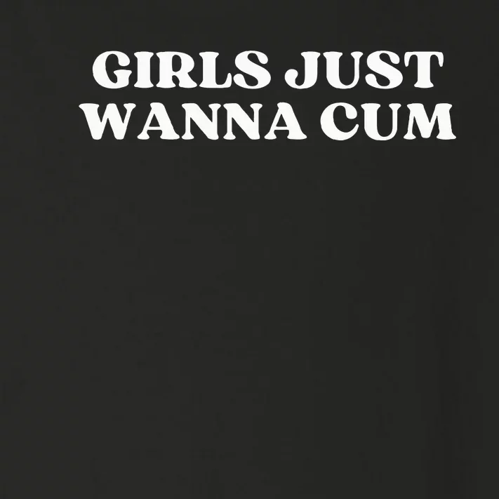 Girl Just Wanna Cum Aesthetic Toddler Long Sleeve Shirt