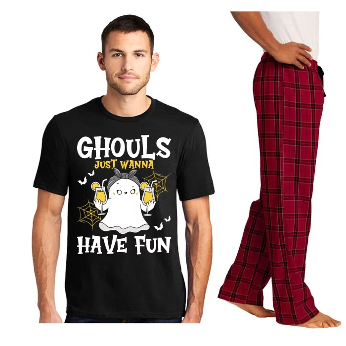 Ghouls Just Wanna Have Fun Ghost Halloween Cute Gift Pajama Set