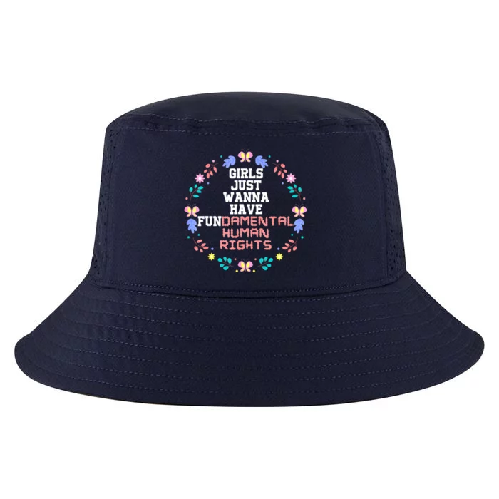 Girls Just Want To Have Fundamental Rights Cool Comfort Performance Bucket Hat