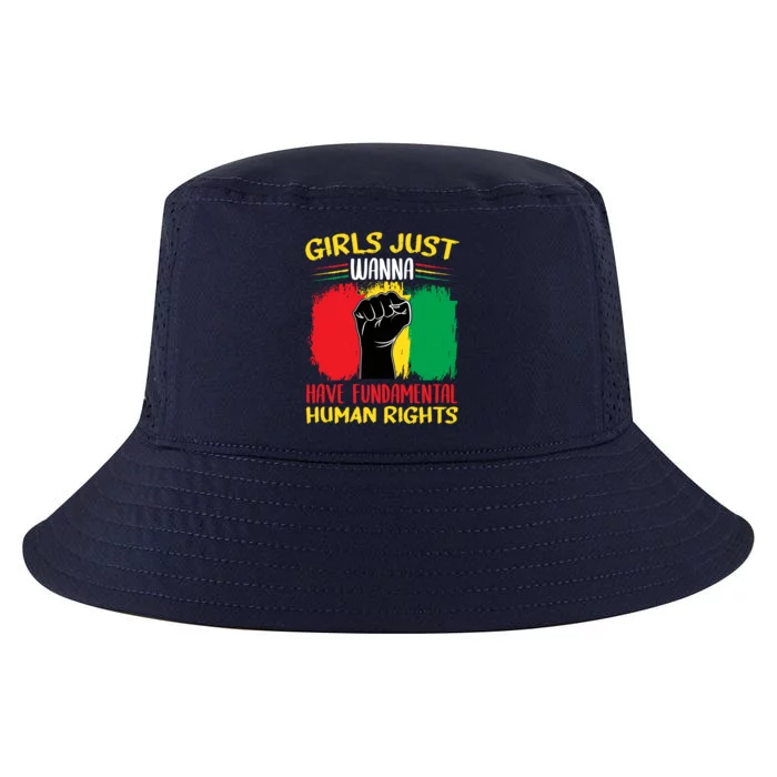 Girls Just Want To Have Fundamental Rights Gift Cool Comfort Performance Bucket Hat