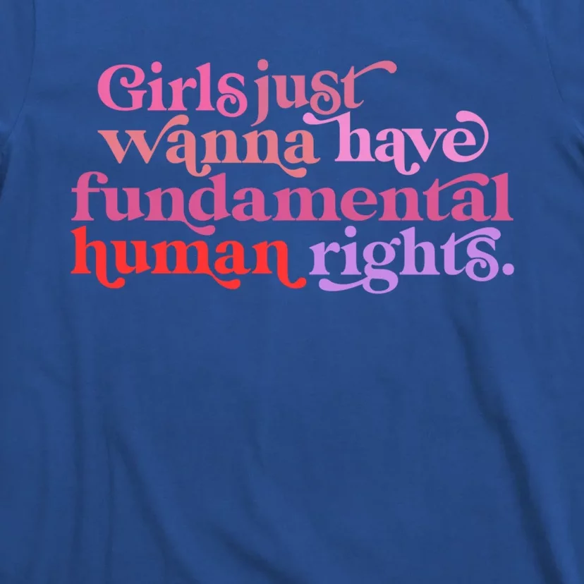 Girls Just Want To Have Fundamental Rights Funny Great Gift T-Shirt