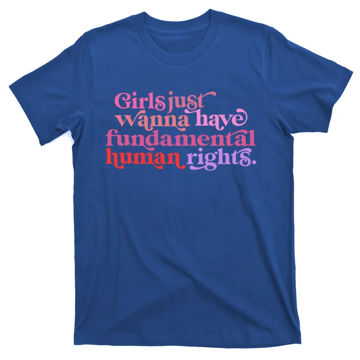 Girls Just Want To Have Fundamental Rights Funny Great Gift T-Shirt