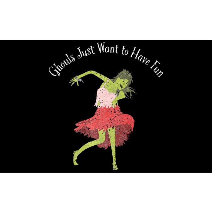 Ghouls Just Want to Have Fun 80's zombie dancing Bumper Sticker