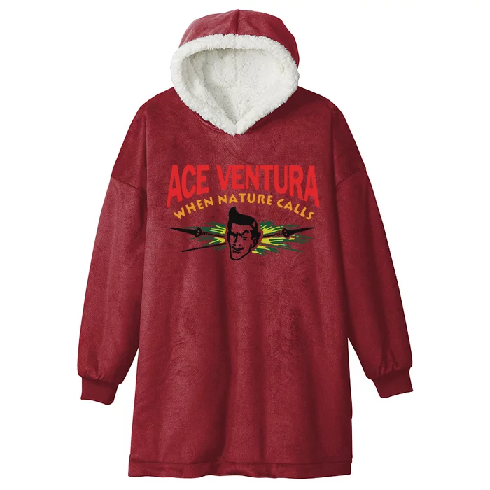 George Kittle Ace Ventura When Nature Calls Hooded Wearable Blanket