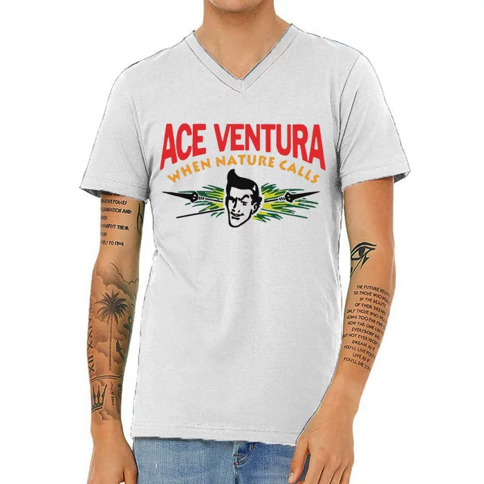 George Kittle Ace Ventura When Nature Calls V-Neck T-Shirt