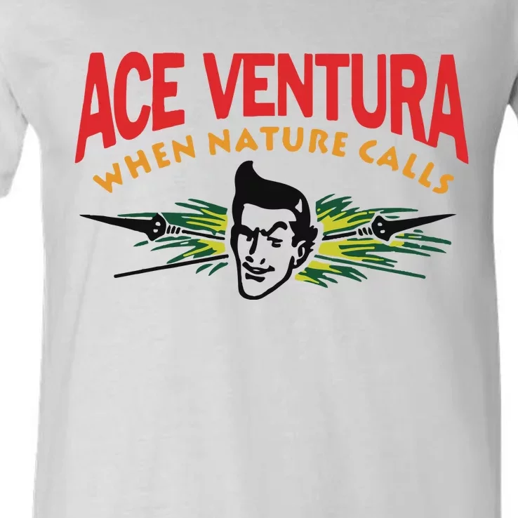 George Kittle Ace Ventura When Nature Calls V-Neck T-Shirt