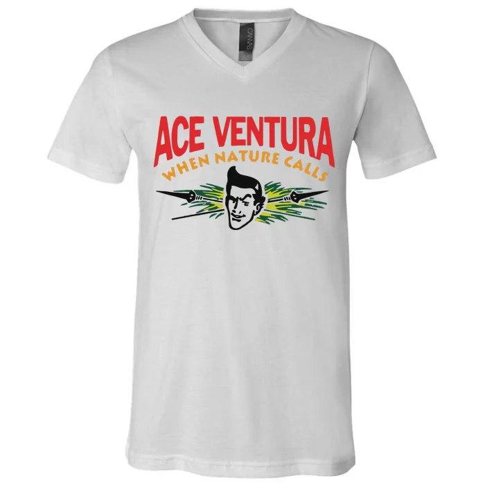 George Kittle Ace Ventura When Nature Calls V-Neck T-Shirt