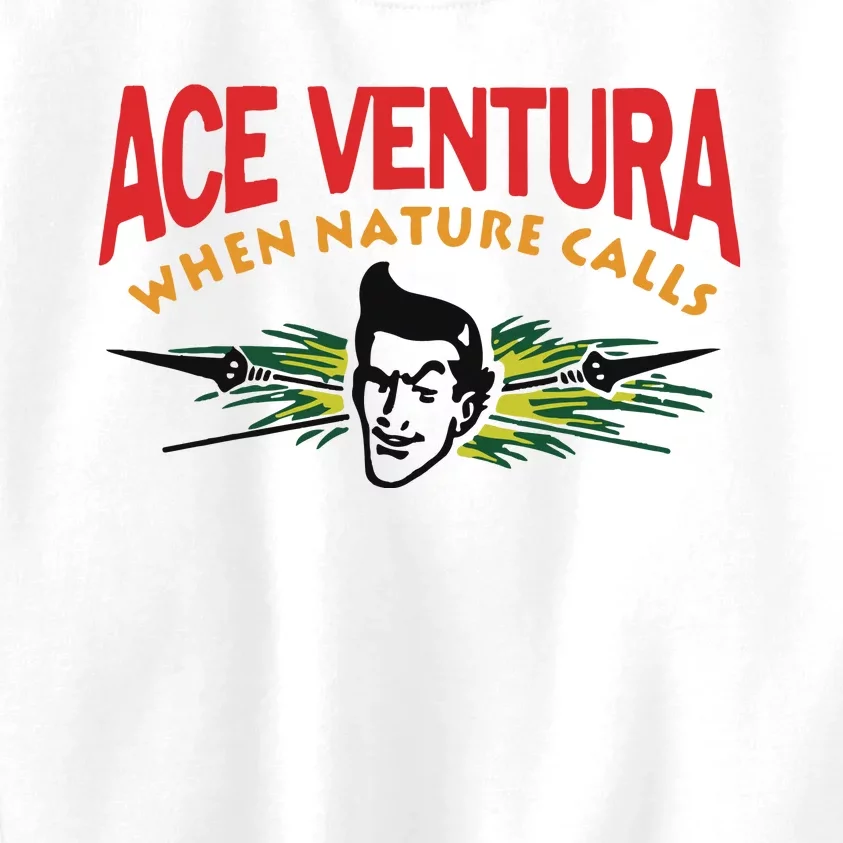 George Kittle Ace Ventura When Nature Calls Kids Sweatshirt