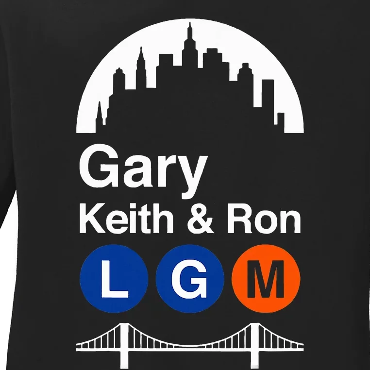 Garys Keiths And Rons Ladies Long Sleeve Shirt