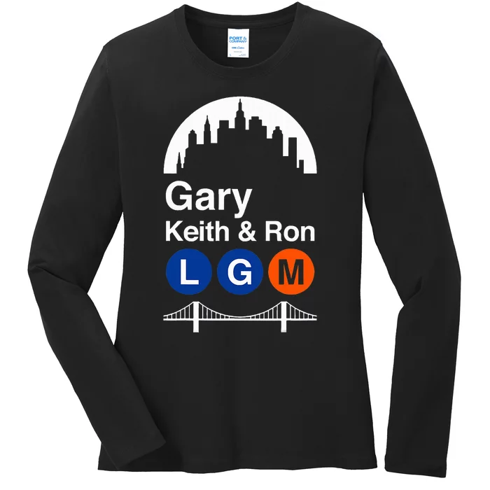 Garys Keiths And Rons Ladies Long Sleeve Shirt