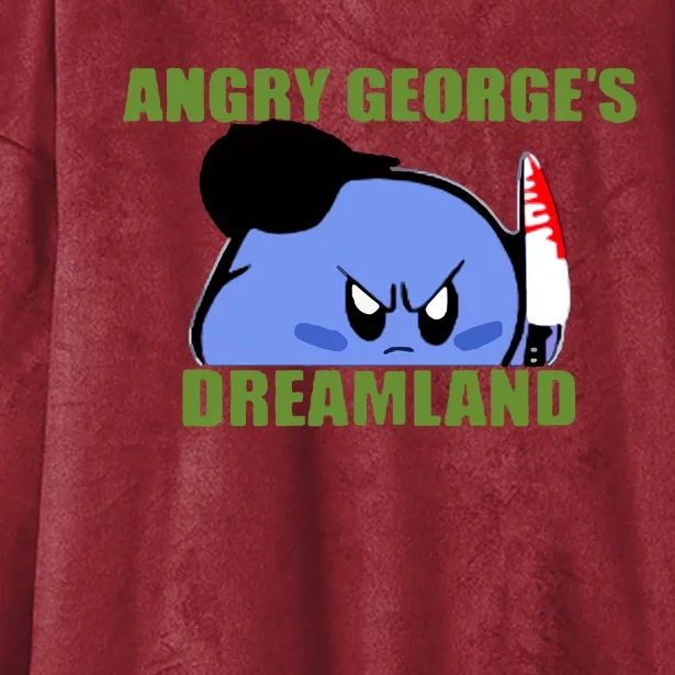 George Kirby Angry George’S Dreamland Hooded Wearable Blanket