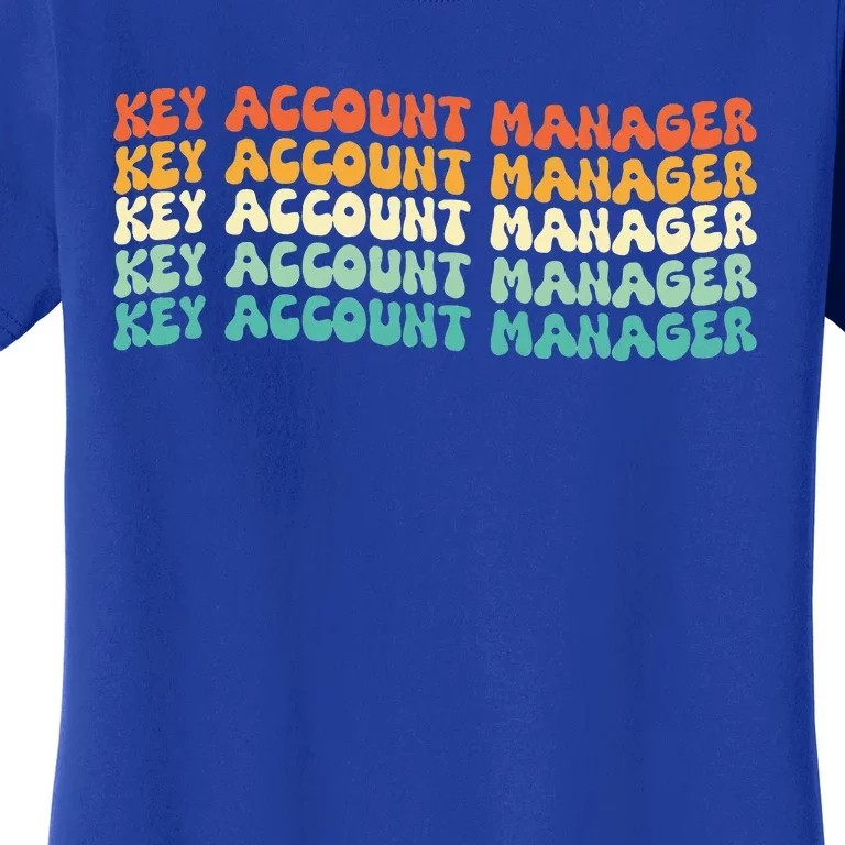 Groovy Key Account Manager Job Title Women's T-Shirt