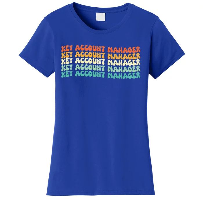 Groovy Key Account Manager Job Title Women's T-Shirt