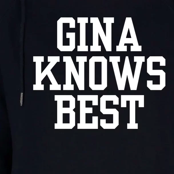 Gina Knows Best 99 Womens Funnel Neck Pullover Hood