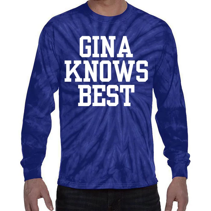 Gina Knows Best 99 Tie-Dye Long Sleeve Shirt