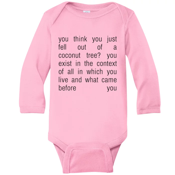 Green Kamala Brat Funny Tees Baby Long Sleeve Bodysuit