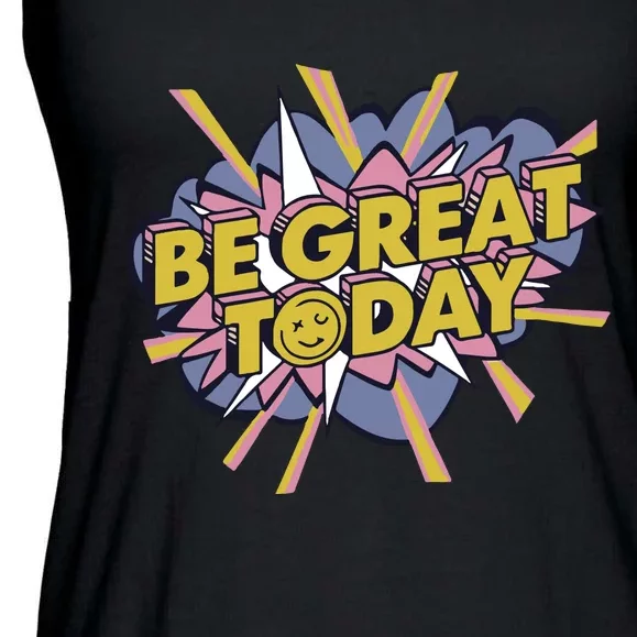 George Kittle Be Great Today Ladies Essential Flowy Tank