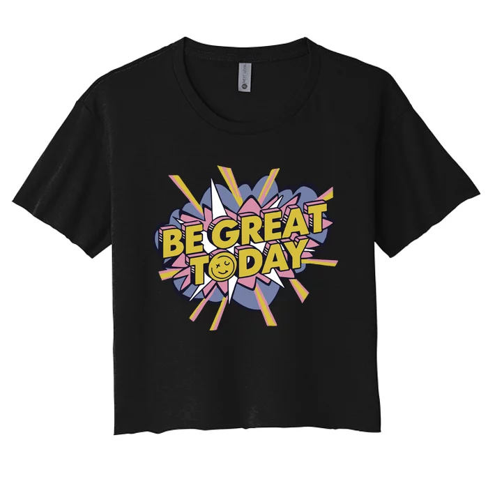 George Kittle Be Great Today Women's Crop Top Tee