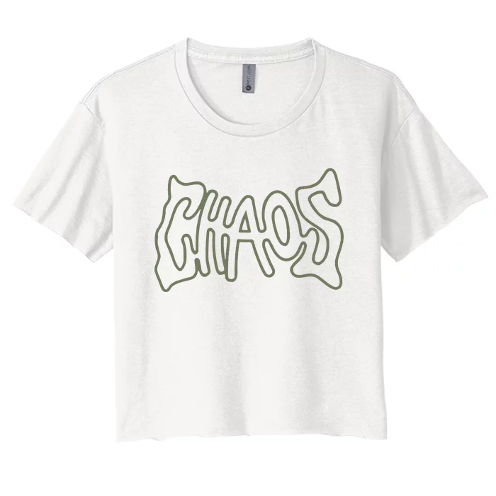 George Kittle Chaos Women's Crop Top Tee