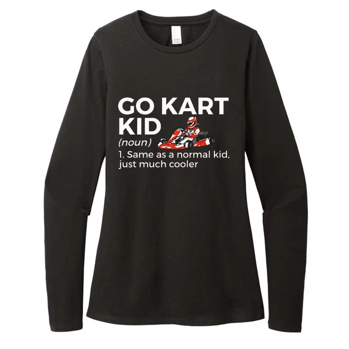 Go Kart Definition Go Kart Racing Womens CVC Long Sleeve Shirt