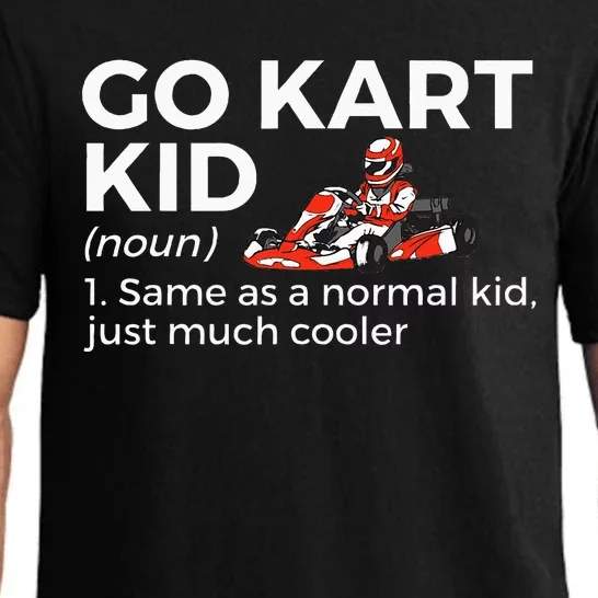 Go Kart Definition Go Kart Racing Pajama Set