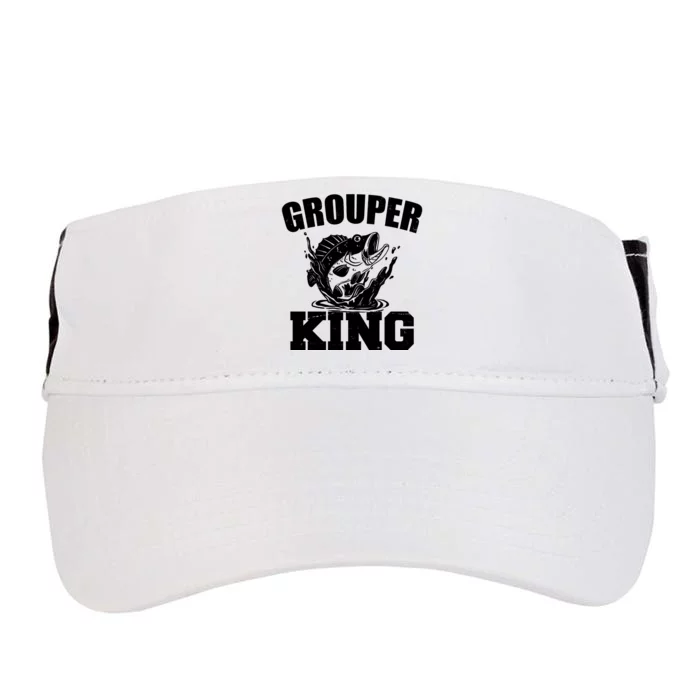 Grouper King Fishing Adult Drive Performance Visor