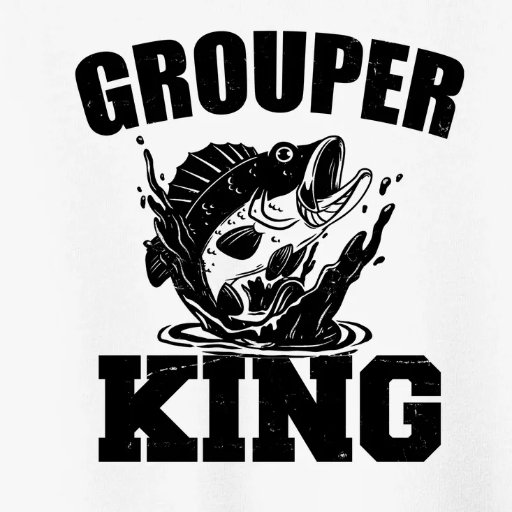 Grouper King Fishing Toddler T-Shirt