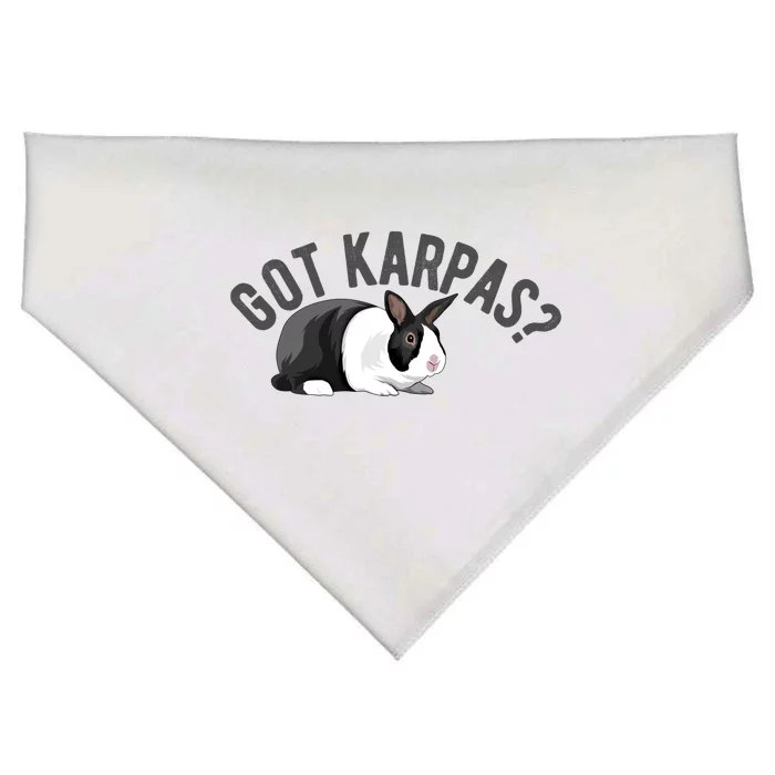 Got Karpas Funny Passover Seder Plate Jewish Humor Meme Gift USA-Made Doggie Bandana