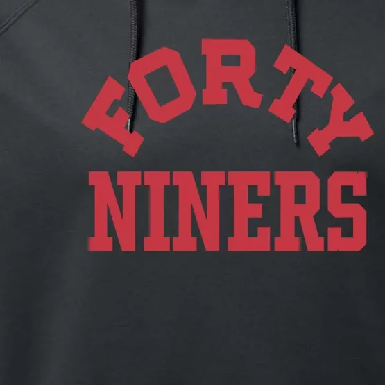 George Kittle Forty Niners Performance Fleece Hoodie