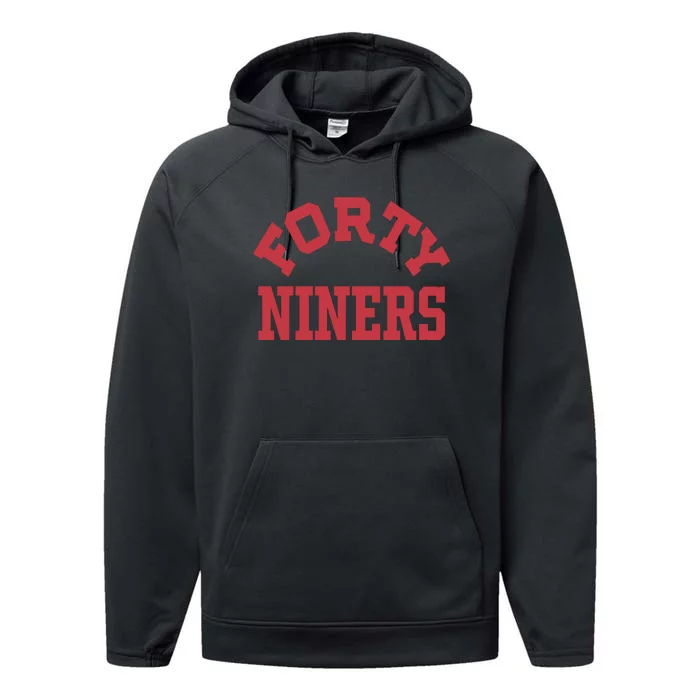 George Kittle Forty Niners Performance Fleece Hoodie