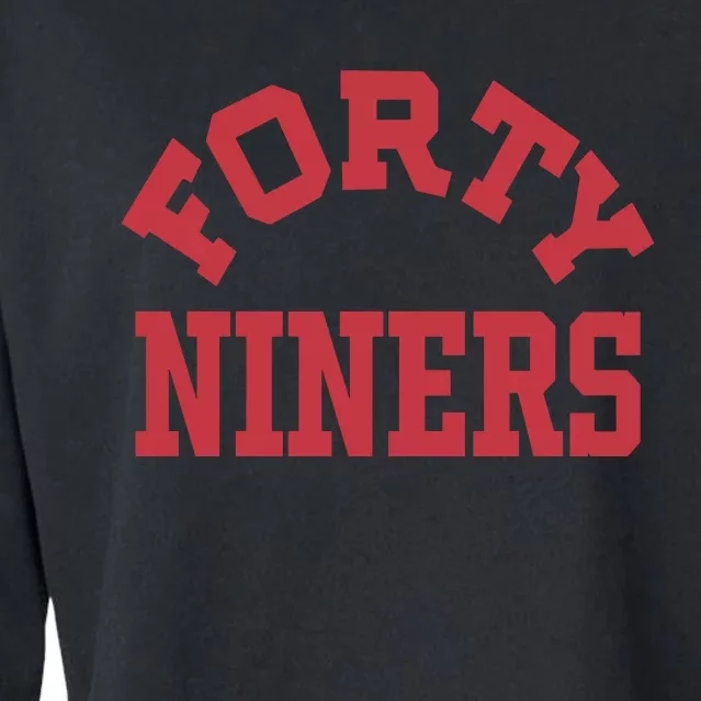 George Kittle Forty Niners Cropped Pullover Crew