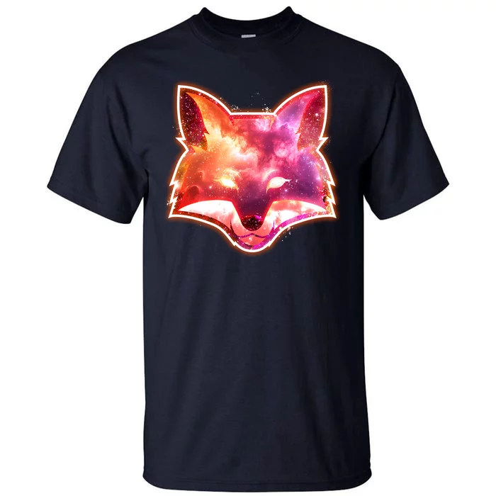 Galaxy Kitsune Fox Tall T-Shirt