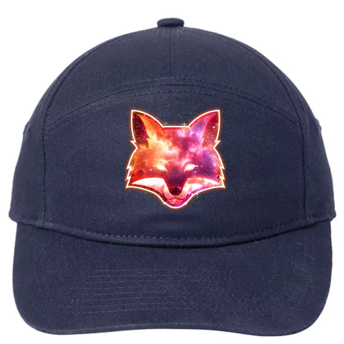 Galaxy Kitsune Fox 7-Panel Snapback Hat