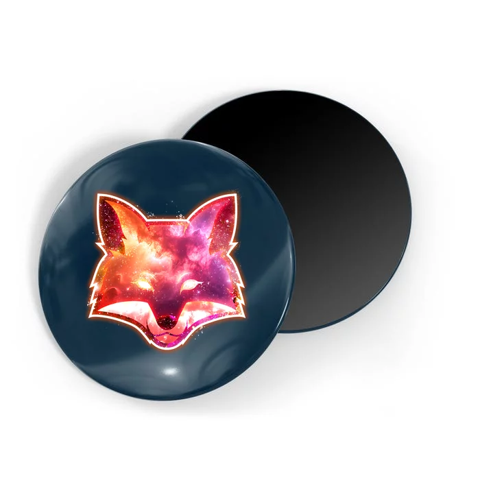 Galaxy Kitsune Fox Magnet