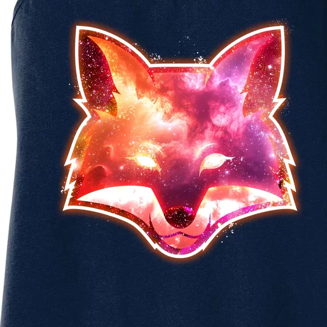 Galaxy Kitsune Fox Women's Racerback Tank