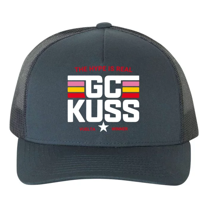 Team Jumbo Visma The Hype Is Real Gc Kuss Vuelta Winner Yupoong Adult 5-Panel Trucker Hat